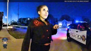 Extremely Racist Woman Spits in Cops Face After He Tried to Help [upl. by Na]