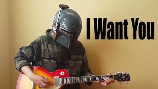 The Beatles  I Want You Shes So Heavy Guitar Cover [upl. by Eahsram]