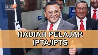 Bantuan RM1000 kepada anak Selangor berjaya melanjutkan pelajaran ke IPTAIPTS [upl. by Winifred]