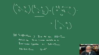 Álgebra Lineal 4 Matrices transpuestas y traza [upl. by Vicky]