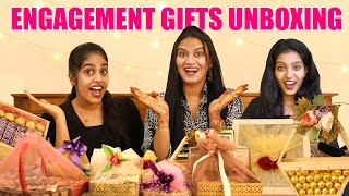 ENGAGEMENT GIFTS AND GOLD UNBOXING ❤️ [upl. by Anelat178]