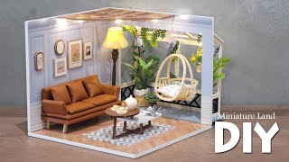 4K Warm Moment  DIY Miniature Dollhouse Kit  Relaxing Satisfying Video [upl. by Esau]