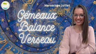 Horoscope du mois pour les Gémeau Balance Verseau [upl. by Lerak141]