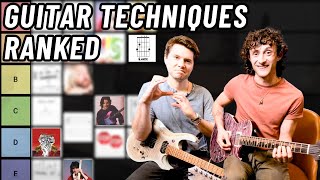 Every electric GUITAR technique RANKED featuring MusicisWin [upl. by Anurag]