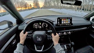 2023 Honda CRV Sport Touring  POV Driving Review [upl. by Trab]