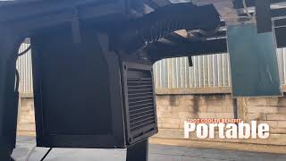 Sanden Spot Cooler Installation on Forklift [upl. by Merceer]