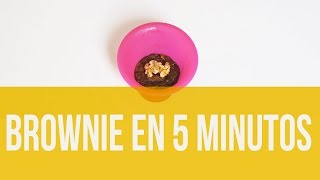 Brownie en 5 minutos [upl. by Neirod924]