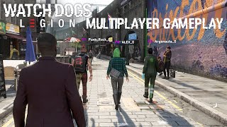 Watch Dogs Legion Multiplayer Gameplay  FIRST EVER Coop Footage Watch Dogs Legion Gameplay [upl. by Randolf]