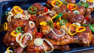 Easy Baked Chicken Drumsticks Recipe Step by Step  TERRIANN’S KITCHEN [upl. by Loma]