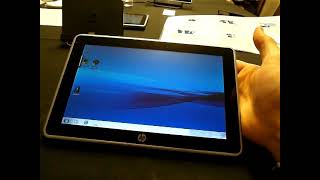 HP Slate 500 handson [upl. by Lladnew]