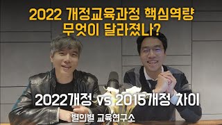 2022 개정교육과정 핵심역량 무엇이 달라졌나2022개정 vs 2015개정 차이 [upl. by Emogene437]