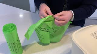 How to open a compostable bag [upl. by Dazhahs862]