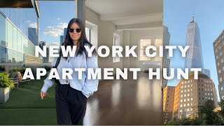 NYC Apartment Hunting  Touring 8 apartments w prices [upl. by Olifoet535]