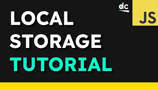 How to Use Local Storage in JavaScript [upl. by Albemarle]