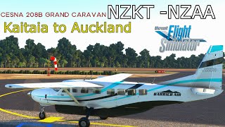 MSFS 2020  NEW ZEALAND Flight Tour  Kaitaia TO Auckland  NZKT NZAA [upl. by Eneres]