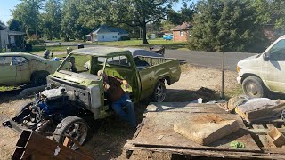 1976 dodge d100 gets it cab finally [upl. by Yme]