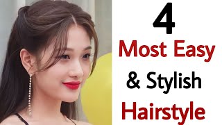 4 Most Easy New open hairstyle  easy hairs tyle  hairstyles for girls  open hairs [upl. by Ready655]