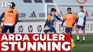 ARDA GÜLERS training HEROICS SPECTACULAR GOAL sparks demand for more game time [upl. by Theurich]