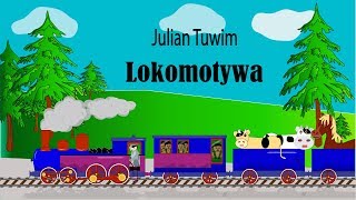 Lokomotywa Julian Tuwim i inne animowane wierszyki dla dzieci [upl. by Ahsienad245]