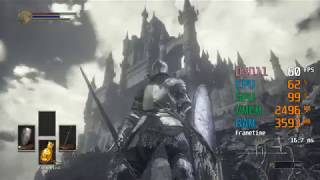 AMD Radeon RX 570  AMD Athlon 200GE  Dark Souls III FPS Test [upl. by Chesna]