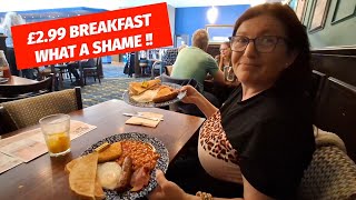 Wetherspoons £299 Breakfast Review Such a shame that this happened  foodie cooking [upl. by Ralph]