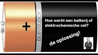 Hoe werkt een batterij de oplossing [upl. by Lilas834]