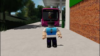 Playing Canterbury amp District Bus Simulator on Roblox [upl. by Keung]