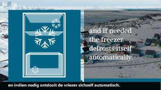 Video Siemens vriesgedeelte met NoFrost systeem  De Schouw Witgoed [upl. by Heeley645]