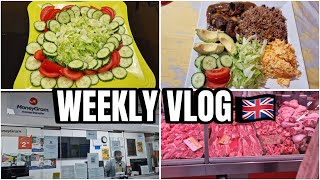 WEEKLY VLOG  TRIP TO DALSTON  RUNNING ERRANDS COOKING SUNDAY DINNER OXTAIL 🥘🇬🇧 [upl. by Tnahsin459]