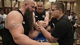 SCHOOLBOY VS Monster Michael Todd  ARM WRESTLING 2021 [upl. by Aimo424]