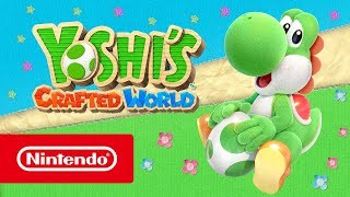 Yoshis Crafted World Full Game  2 Player Coop  Nintendo Switch [upl. by Ahsieker]