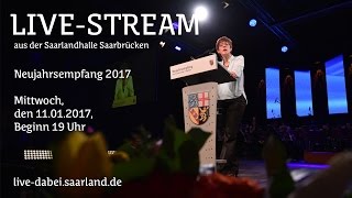 Neujahrsempfang der Ministerpräsidentin 2017  das Abendprogramm [upl. by Jedediah]