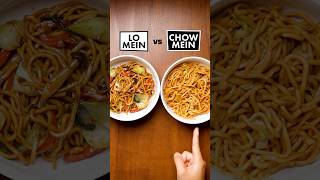 Lo Mein vs Chow Mein There is a difference [upl. by Oiliruam389]