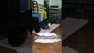 Workout240 workout pushup calisthenics explore trending [upl. by Attelrahc]