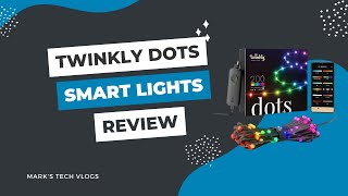 Twinkly Dots  2nd Generation  Review  Smart Lights on my Christmas tree [upl. by Adoh]