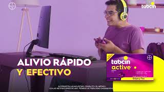 De zombie gamer a campeón con Tabcin Active® y su Nueva Fórmula más poderosa 😎 [upl. by Eibo340]