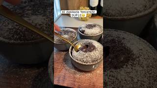 10 dakikada tencerede sufle 😋🚨 sufle sufletarifi tatlıtarifleri [upl. by Alue]