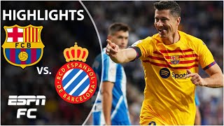 🏆 LaLiga CHAMPIONS 🏆 Espanyol vs Barcelona  LaLiga Highlights  ESPN FC [upl. by Ecaroh]