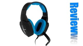 Badasheng BDS939P Wired Stereo Gaming Headset Review  Mic Test [upl. by Akirdnahs166]