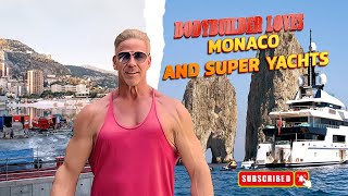 Bodybuilders Epic Encounter with Monaco Yachts🤩💴👏 [upl. by Kiran833]