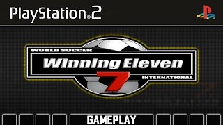 World Soccer Winning Eleven 7 International PS2 Gameplay [upl. by Nylirrej]