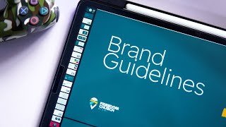 Designing a Brand Guideline in 3 Minutes [upl. by Oiramel151]