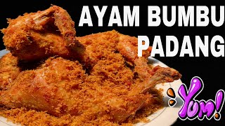 RESEP AYAM GORENG BUMBU PADANG ENAK ALA UNI CHECHE [upl. by Aisela]