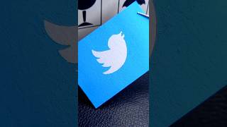 Twitter logo ♊ flagdrawing art colors USA USCrafts FlagArt viralshort trending twitter [upl. by Aihsoem]