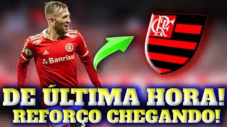 De Última Hora Atacante do Internacional Chegando  Últimas Notícias do Flamengo [upl. by Nevak360]