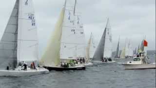 J105 North Americans Race 6 Start [upl. by Enilav]