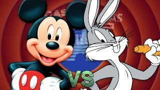 Mickey Mouse vs Bugs Bunny Épicas Batallas de Rap del Frikismo S2  Keyblade [upl. by Nerta]