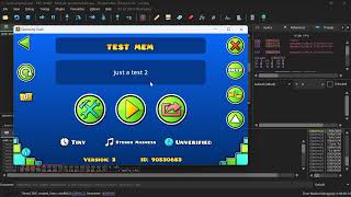 Geometry Dash Arbitrary Code Execution Exploit [upl. by Amalbena457]