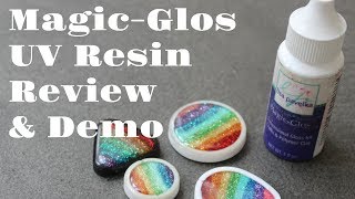 MagicGlos UV Resin Review amp Demo [upl. by Leirbma121]