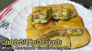 Resep Kulit Martabak Telur dan isian Super Gampang [upl. by Kciwdahc]